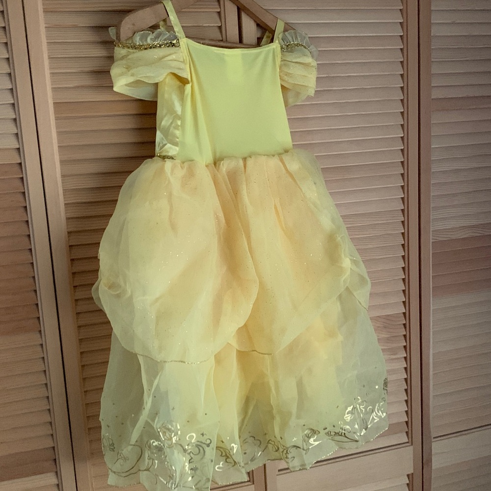 Disney Belle Yellow Dress with Gold Trim - Picture 5 of 5